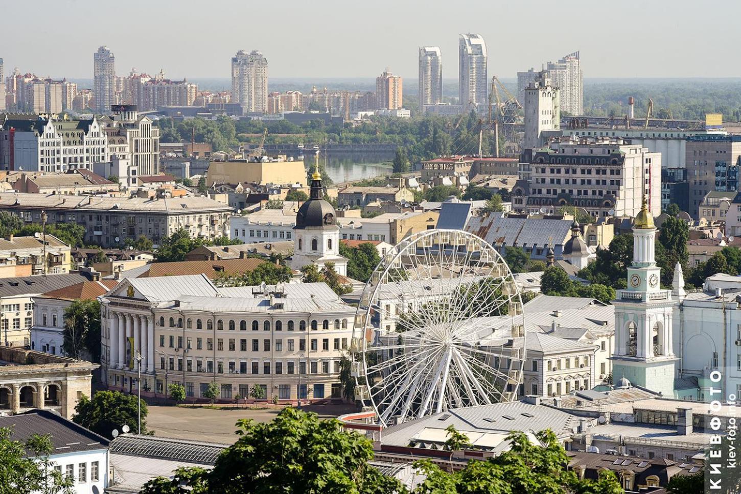 Real Home Apartmens - Podil Promenade Kiev Værelse billede